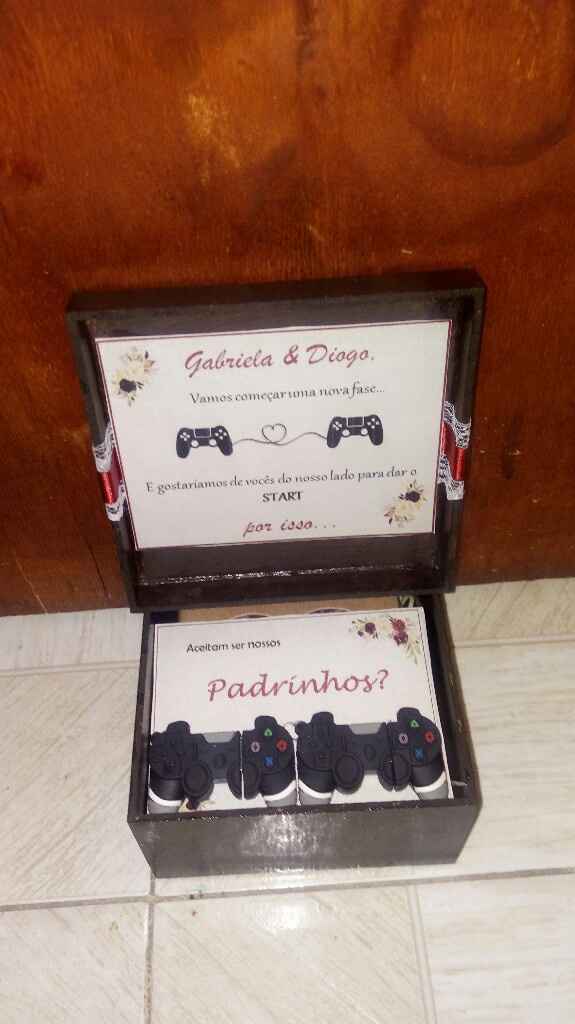 Convite dos padrinhos - 1
