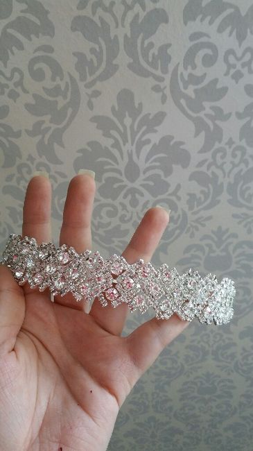 Minha tiara chegou!!!! #73dias - 2