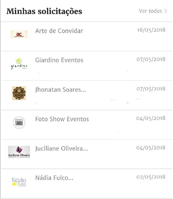 Meus fornecedores em Cianorte - 1