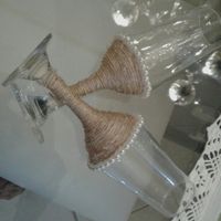 Taças dos noivos dyu  rustica  .#venver - 2