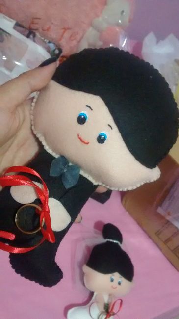 Boneco com a nossa aliança