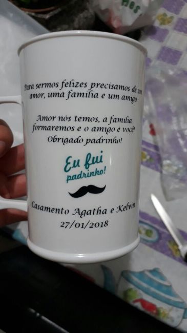 Caneca padrinhos