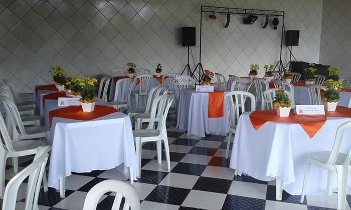 detalhes decoração mesas