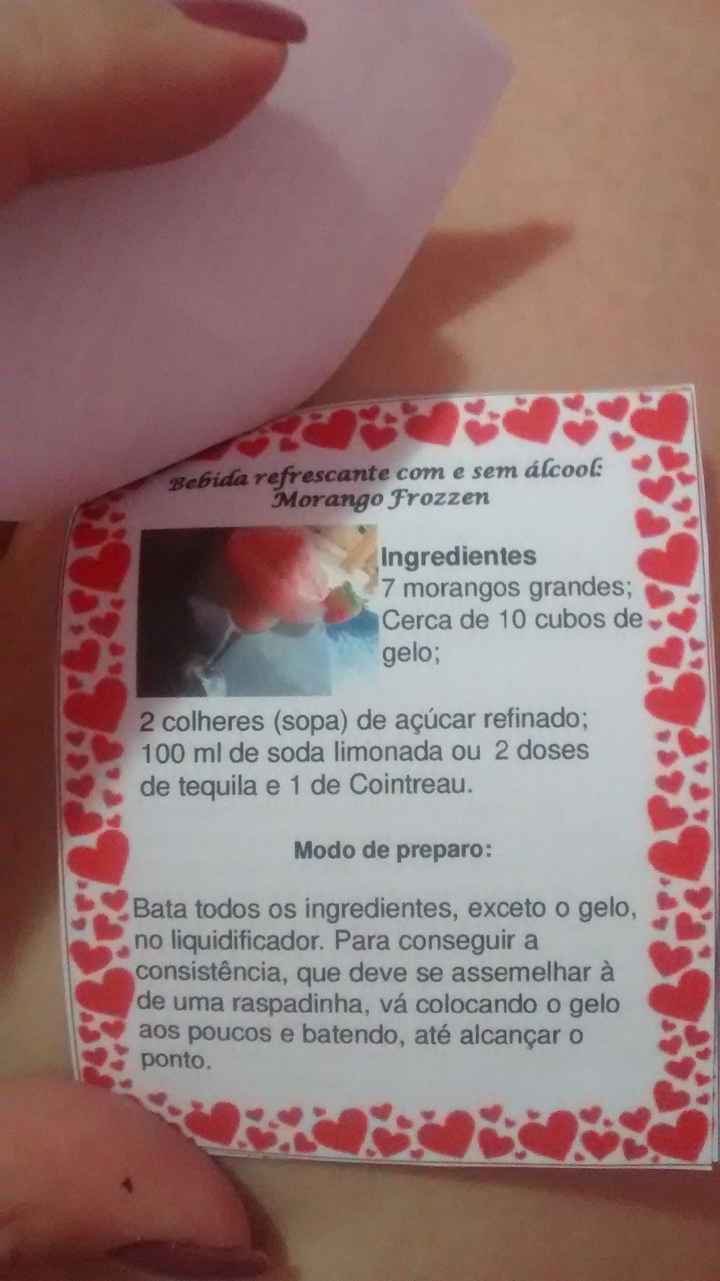 Juntei com grampeador