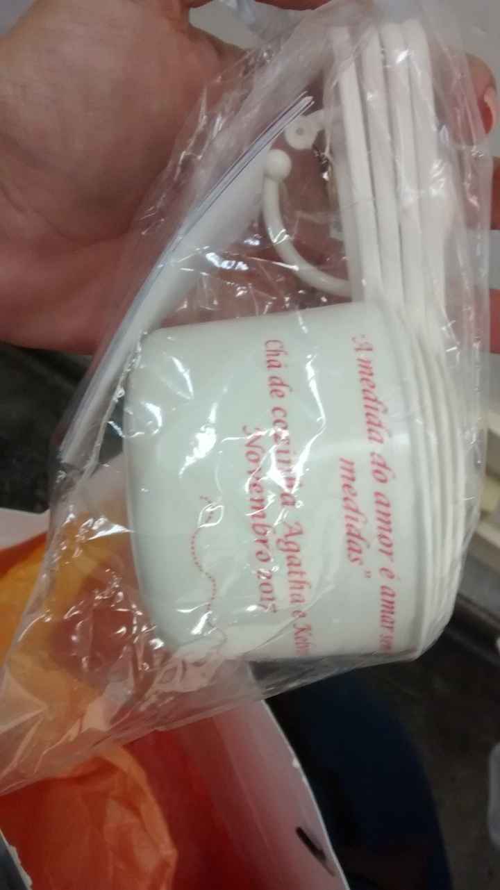 Nossas lembrancinhas. Kit de medidas