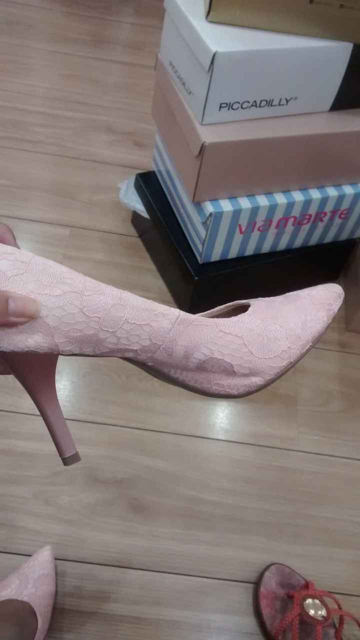 Meu Sapato rosa / salmão