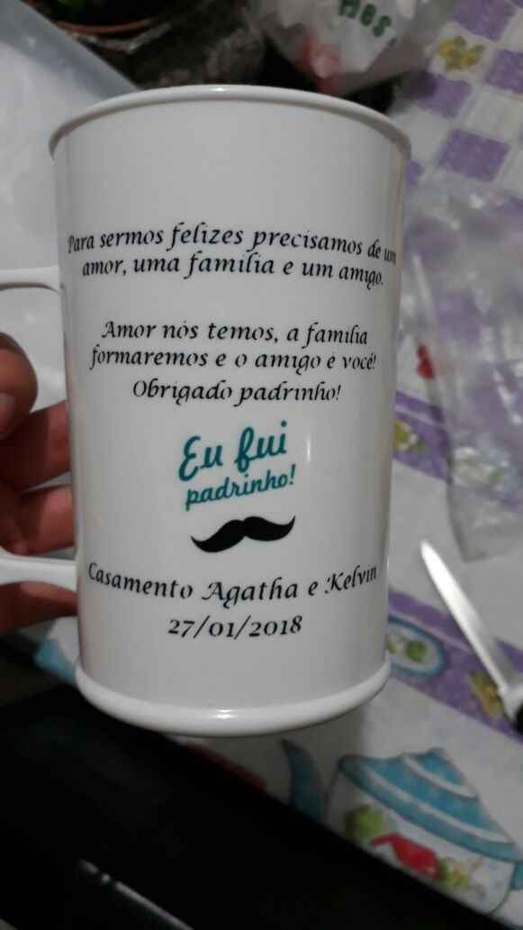 Caneca padrinhos