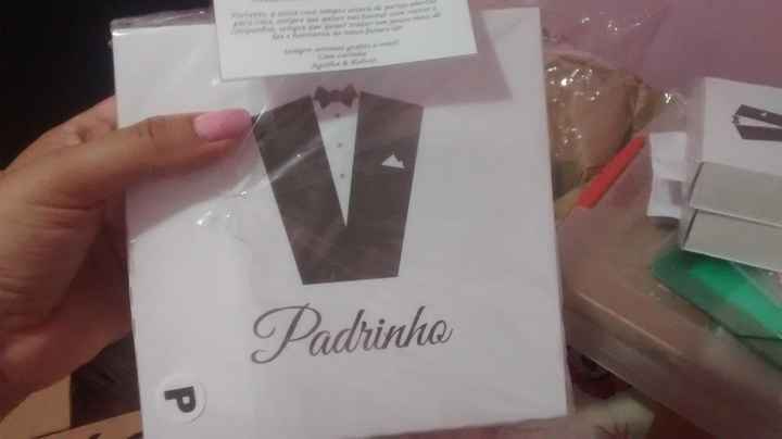 toalha + sabonete padrinhos