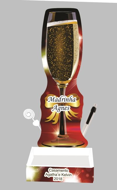 Fiz para minhas madrinhas