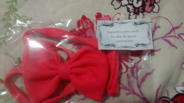 Gravatinha como sugestão para usar no dia do casamento