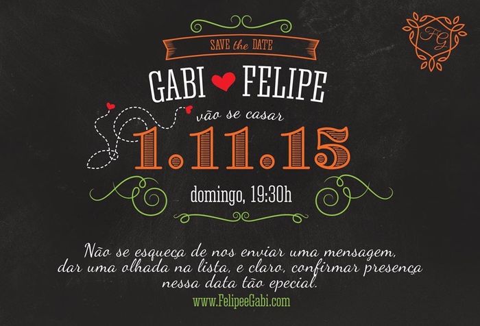 Save the date - 1