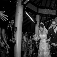 Saída da cerimônia