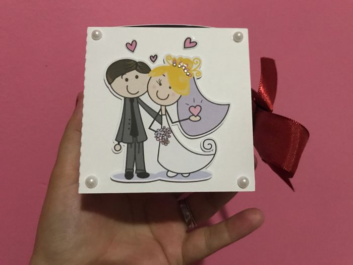 Convite de padrinhos e madrinhas - 1