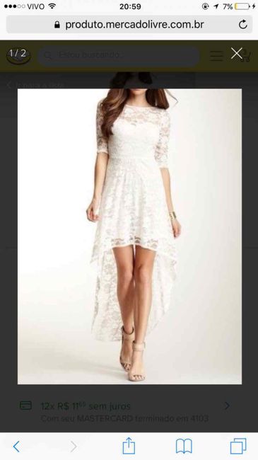 enquete - Qual vestido pra pré wedding escolho? - 1