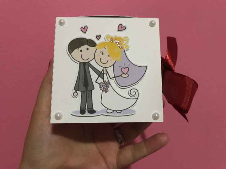 Convite de padrinhos e madrinhas - 1