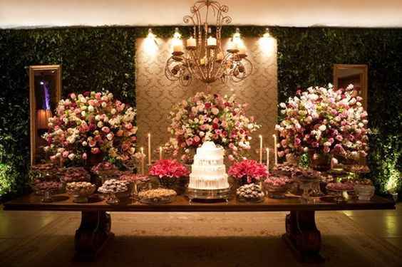 mesa de doces