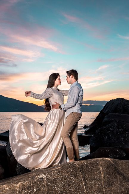 - Meu pré wedding.