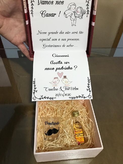Convite dos padrinhos 😍 - 3