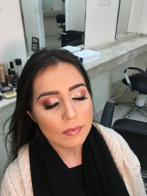 #38dias - Teste de maquiagem e penteado. 6