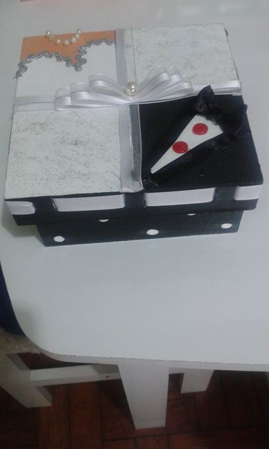 Convite em mdf para padrinhos e daminhas - 6