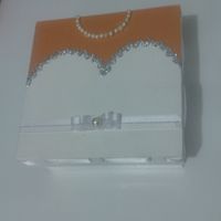 Convite em mdf para padrinhos e daminhas - 2