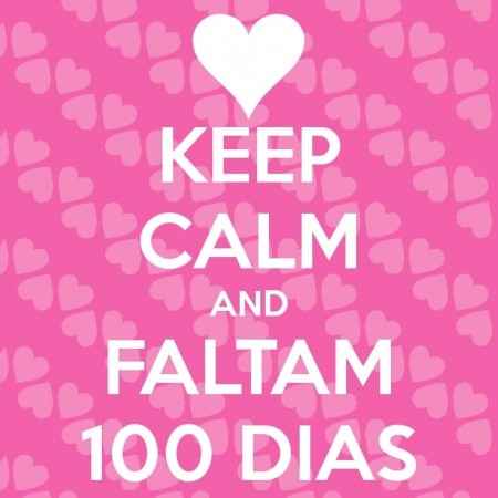 Faltaam 100 dias!
