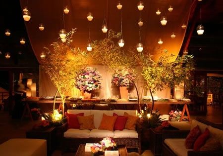 Decoração com velas