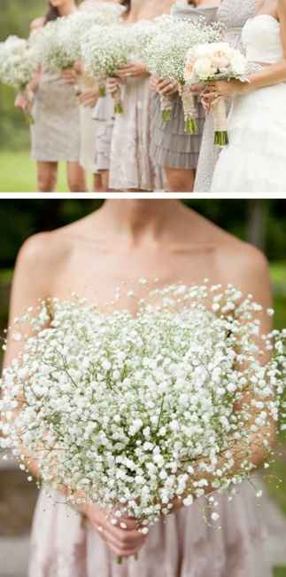 Inspiração de Bouquet's para Madrinhas