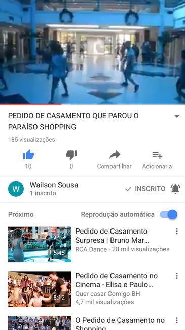 Meu pedido de casamento - 1