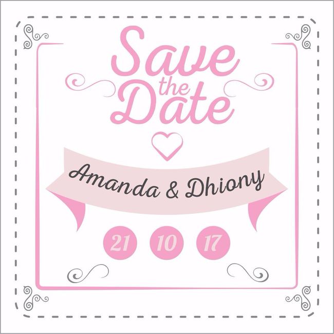 save the date