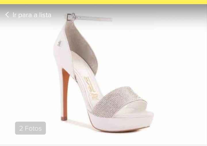 Sandália Santa Lolla pra cerimônia de casamento. - 1