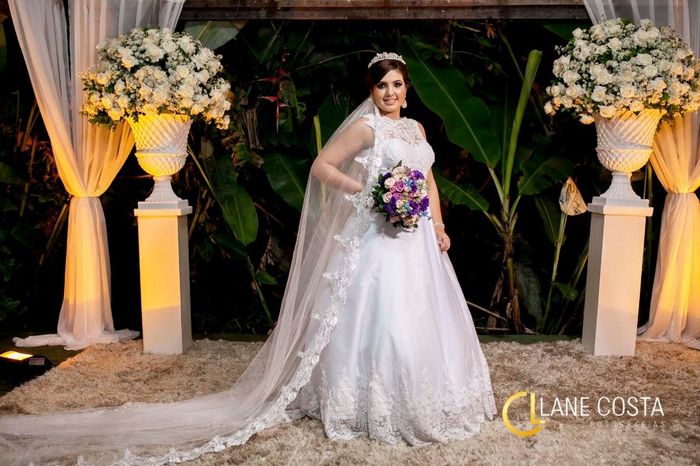 Detalhes do vestido