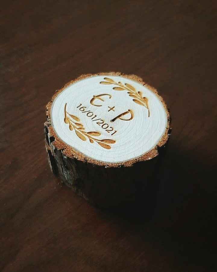 Minha caixinha das alianças chegou! - 1