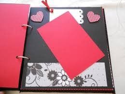 Álbum Scrapbook - dia dos namorados.