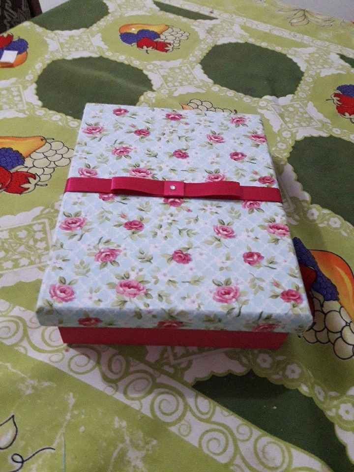 Minha caixa convite dos padrinhos ficou pronta - 3