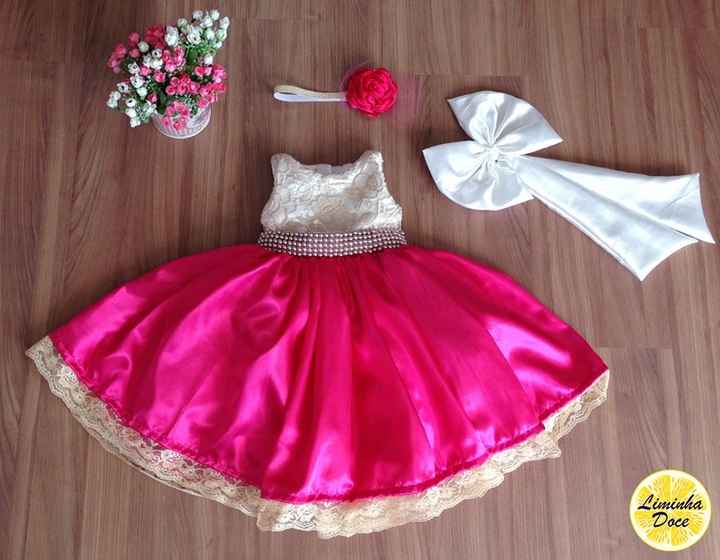 Vestido para Daminha