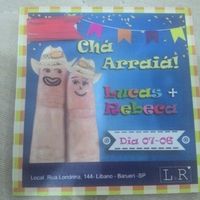 Sugestão de convite de chá tema Caipira!! - 1