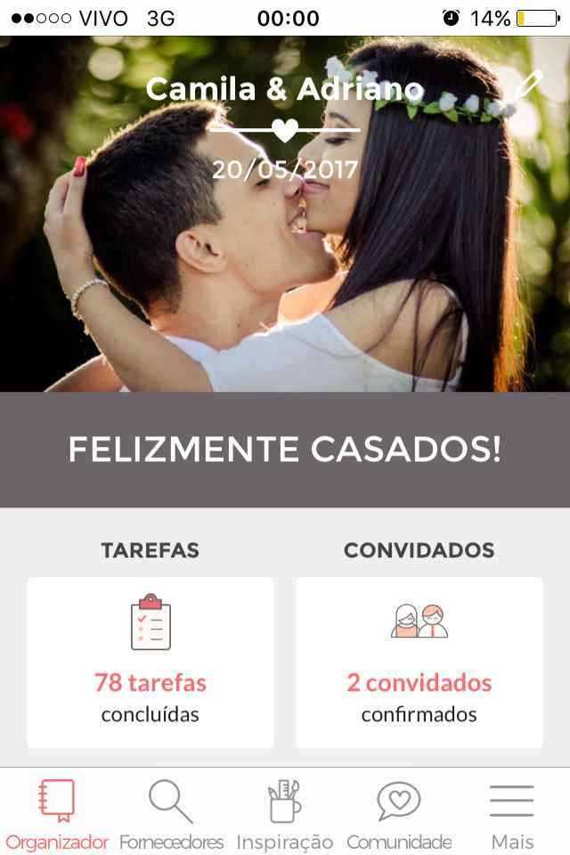 #éhoje   20/05/2017 🙏🏻👰🏻🎉 - 1
