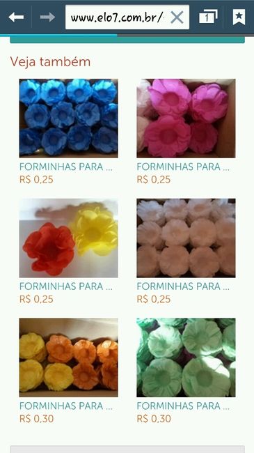 Forminhas de papel elo7 - 1