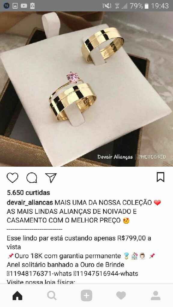 Alianças dos sonhos!!!!! - 1