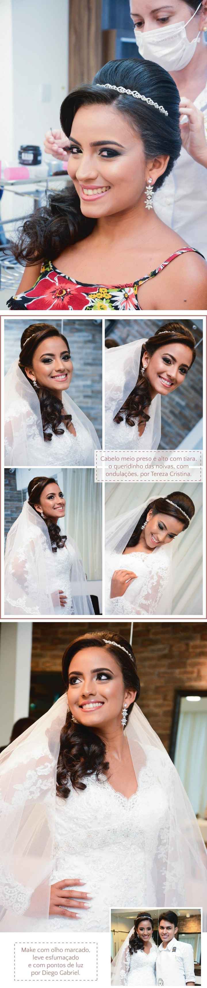 penteado de lado 
