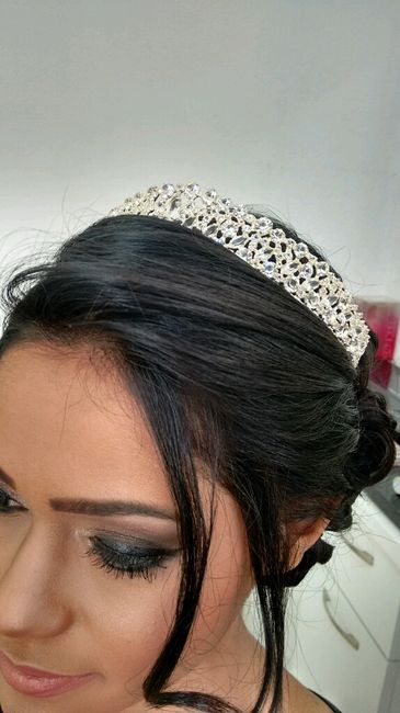 Teste de penteado e maquiagem - 2
