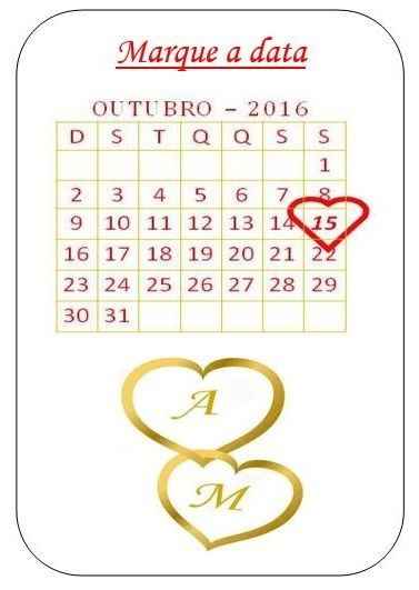 Save the date