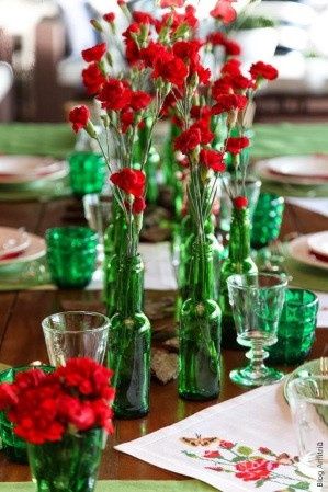 Decoração para mesas