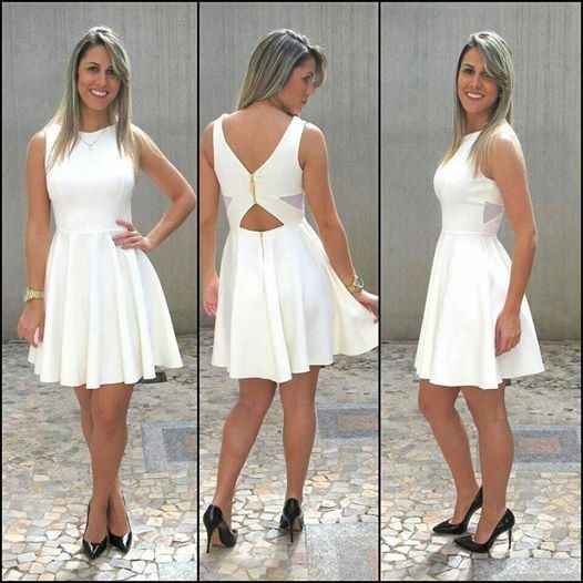 Vestido para casamento no Civil.