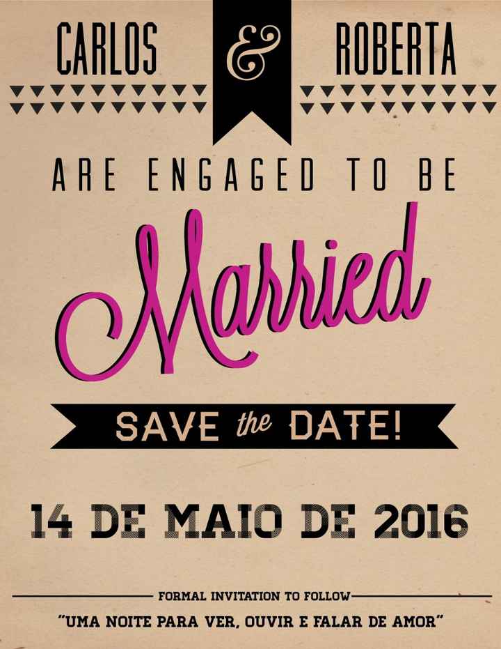 Save The Date