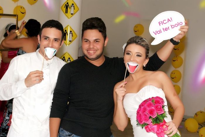 Plaquinhas em casamento