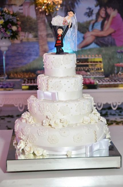 Meu bolo de casamento