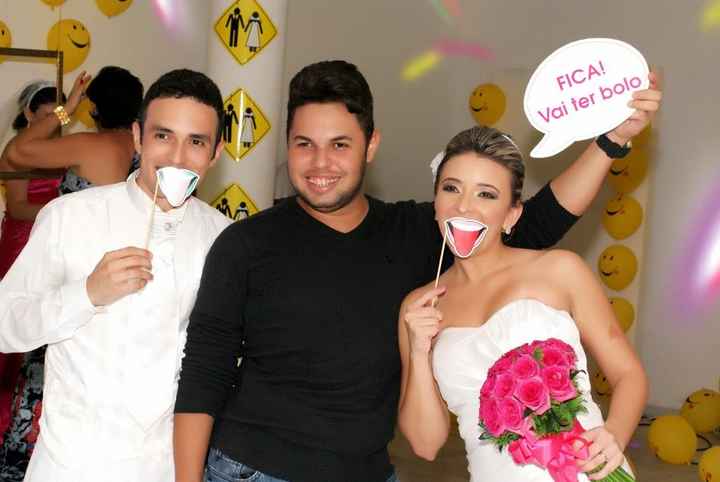 Plaquinhas em casamento