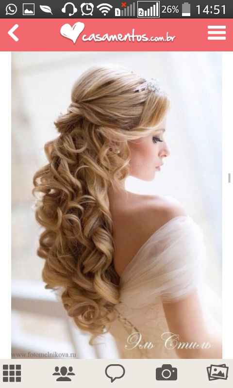 Penteado:cabelo solto ou preso? - 1